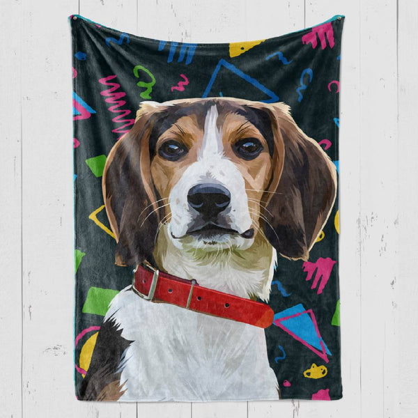 Custom pet blanket best sale